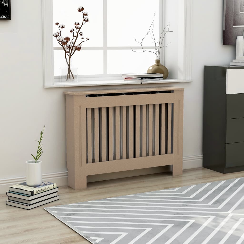 Vidaxl radiatorombouw 112x19x81,5 cm mdf