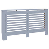 Vidaxl radiatorombouw 152x19x81,5 cm mdf antraciet