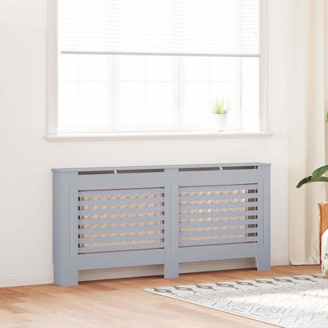 Vidaxl radiatorombouw 172x19x81,5 cm mdf antraciet