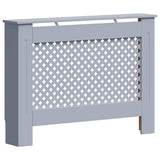 Vidaxl radiatorombouw 112x19x81,5 cm mdf antraciet
