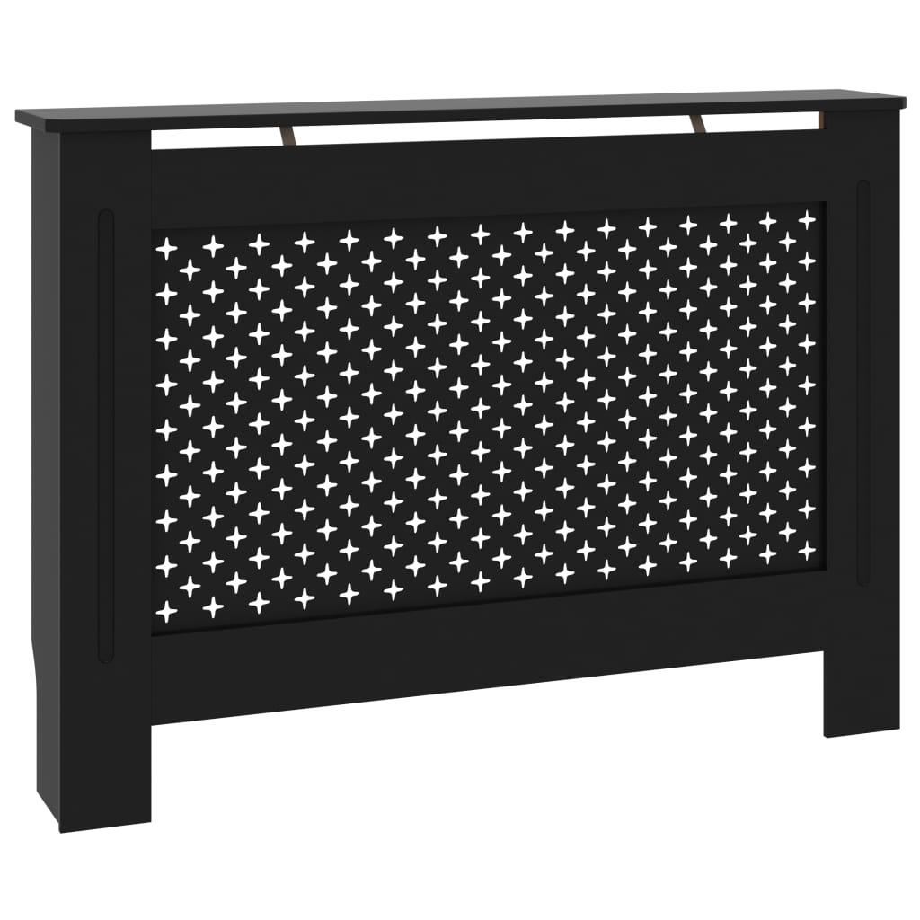 Vidaxl Radiatorom construction 112x19x81.5 cm MDF Black