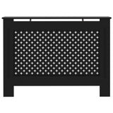 Vidaxl Radiatorom Construction 112x19x81.5 cm MDF Black