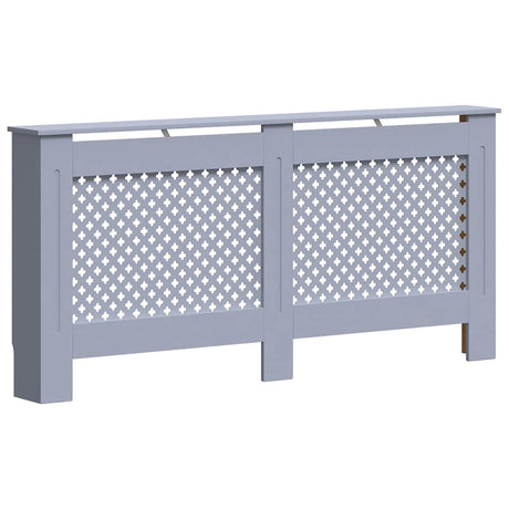 Vidaxl radiatorombouw 172x19x81,5 cm mdf antraciet