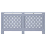 Vidaxl Radiatorom Construction 172x19x81,5 cm MDF Anthracite