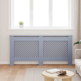 Vidaxl radiatorombouw 172x19x81,5 cm mdf antraciet
