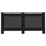 Vidaxl Radiatorom Construction 172x19x81,5 cm MDF Black