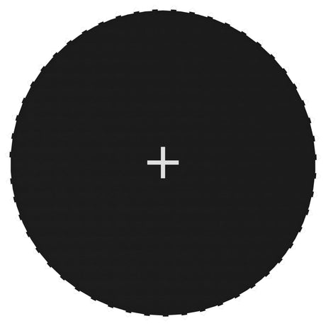 Vidaxl springmat voor 10 feet 3,05 m ronde trampoline stof zwart