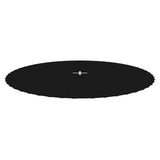 Vidaxl springmat voor 10 feet 3,05 m ronde trampoline stof zwart