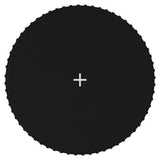 Vidaxl springmat voor 12 feet 3,66 m ronde trampoline stof zwart