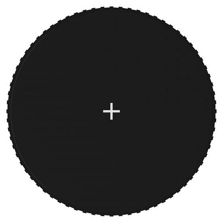 Vidaxl springmat voor 13 feet 3,96 m ronde trampoline stof zwart