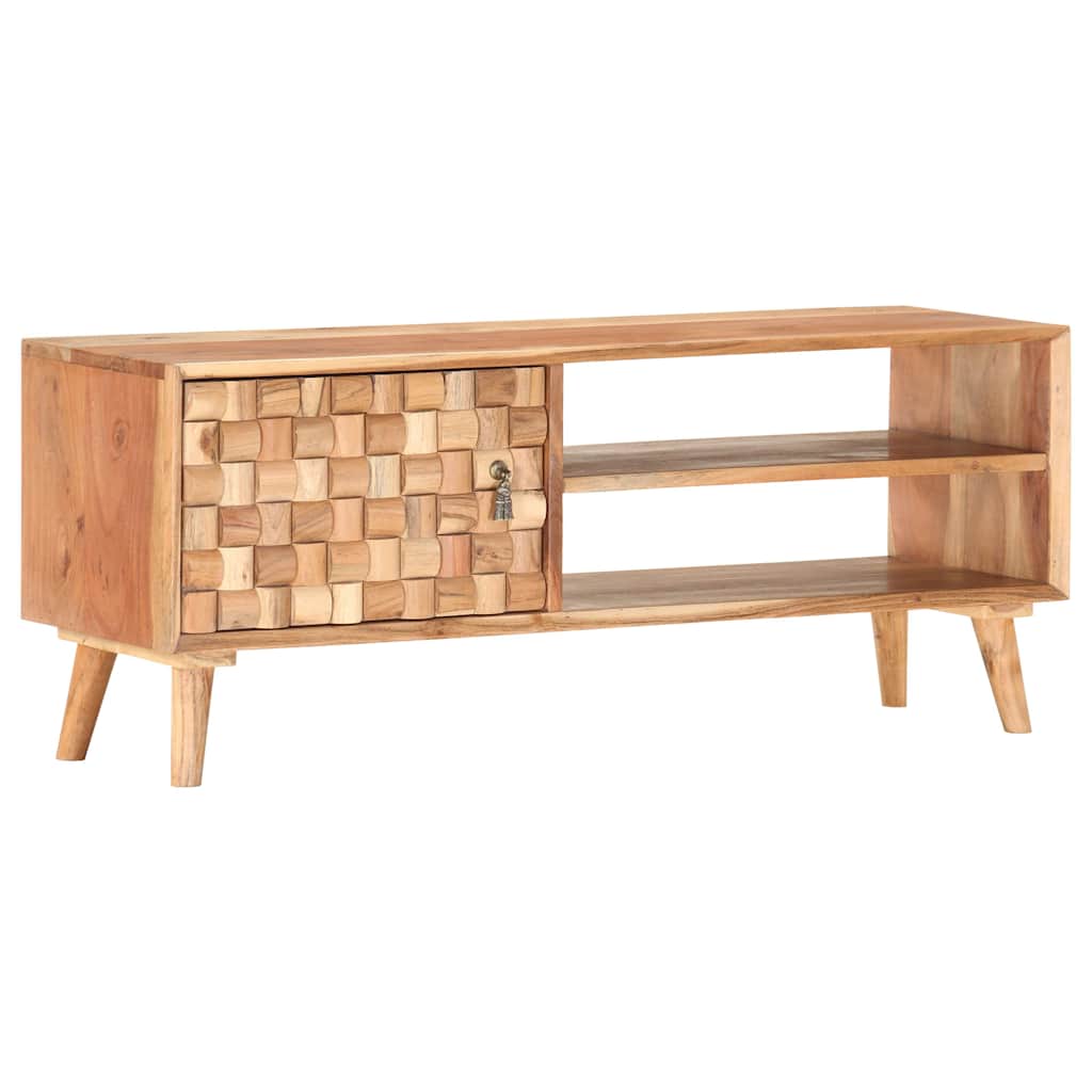 Vidaxl tv-meubel 100x30x40 cm massief acaciahout