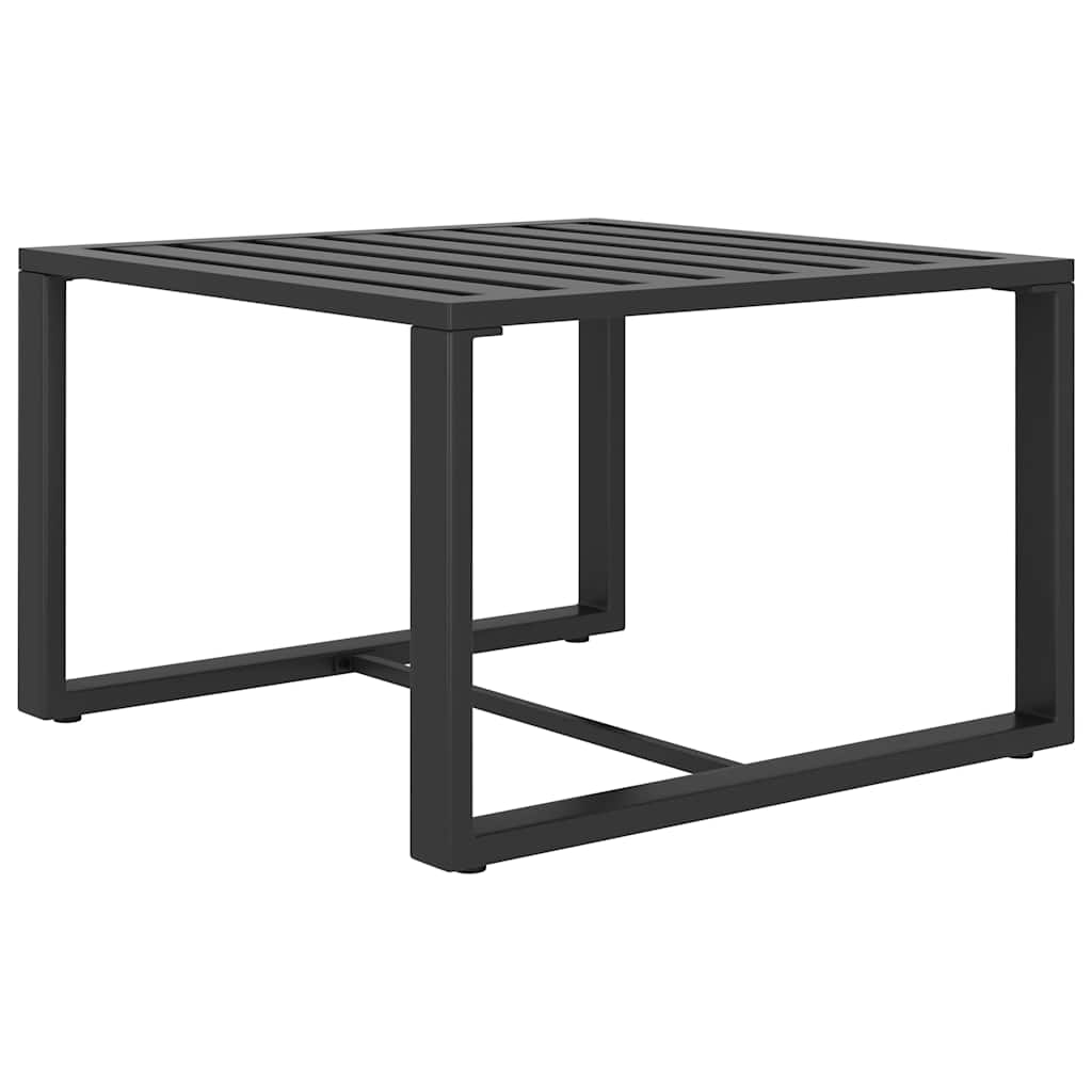 Vidaxl 5-delige loungeset met kussens aluminium antraciet