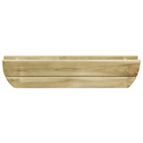 Vidaxl Planter höjde 80x16x16 cm impregnerat tallved