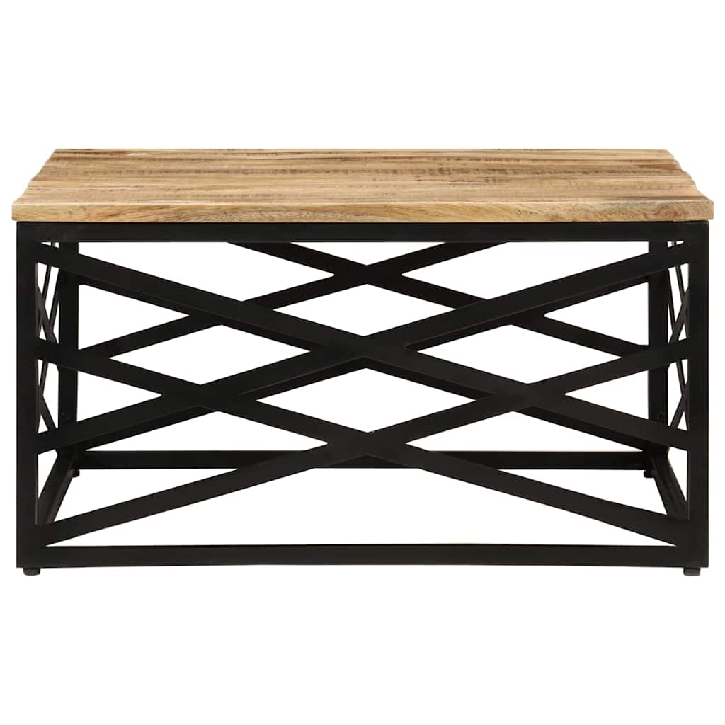 Vidaxl salontafel 68x68x35 cm massief mangohout