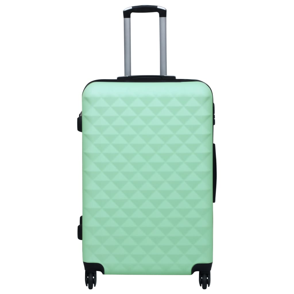 Vidaxl 3-part hard luggage set mint colored