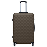 Vidaxl 3-part hard luggage set Brown