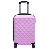 Vidaxl hard suitcase pink