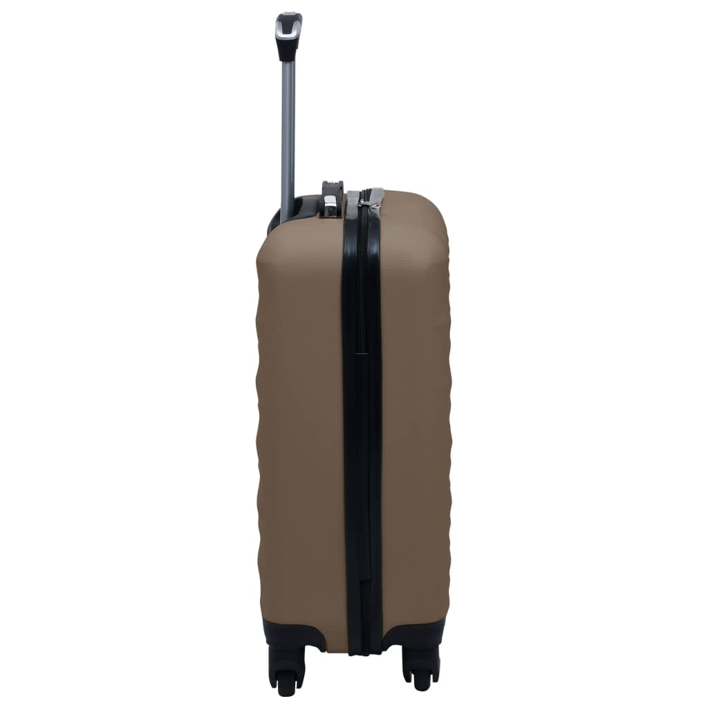 Vidaxl Hard Suitcase Brown