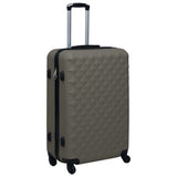 Vidaxl 2-part hard luggage set Anthracite