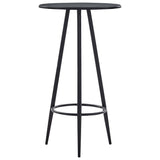 Vidaxl 3-delige barset stof zwart