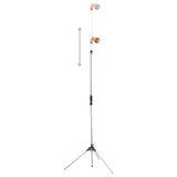 Vidaxl buitendouche met statief 221 cm aluminium