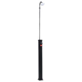 Vidaxl Solaire de douche extérieure 8 L 215 cm noir