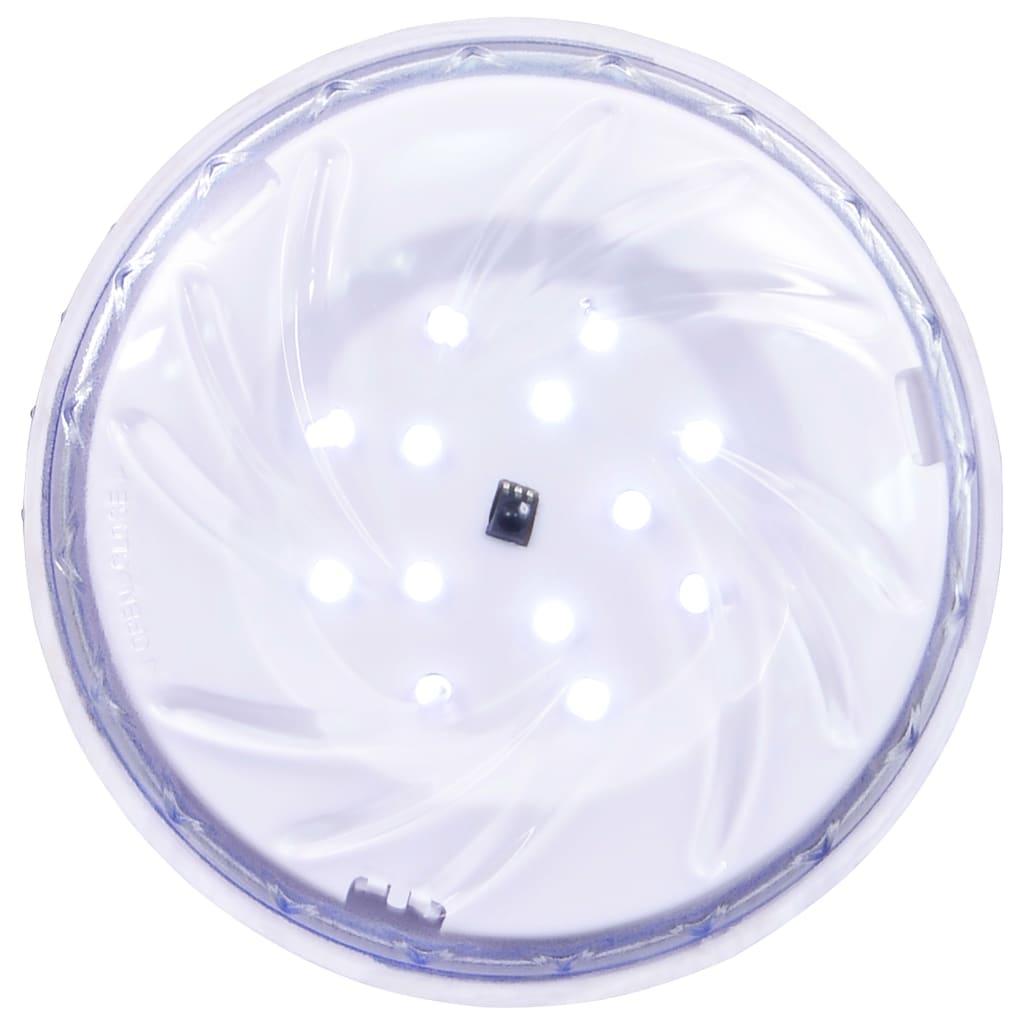 Vidaxl Swimming Pool Lamp Dip -up Floating LED med fjärrkontroll vit