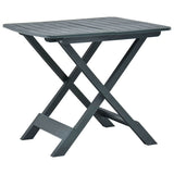 Vidaxl tuintafel inklapbaar 79x72x70 cm kunststof groen