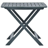 Vidaxl tuintafel inklapbaar 79x72x70 cm kunststof groen