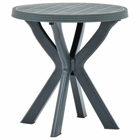 Vidaxl bistrotafel ø70 cm kunststof groen