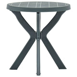 Vidaxl bistrotafel ø70 cm kunststof groen