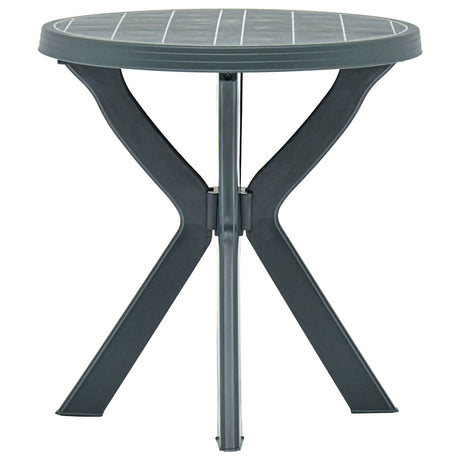 Vidaxl bistrotafel ø70 cm kunststof groen