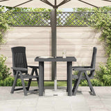 Vidaxl tuintafel 80x75x72 cm kunststof antraciet