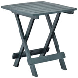 Vidaxl tuintafel inklapbaar 45x43x50 cm kunststof groen