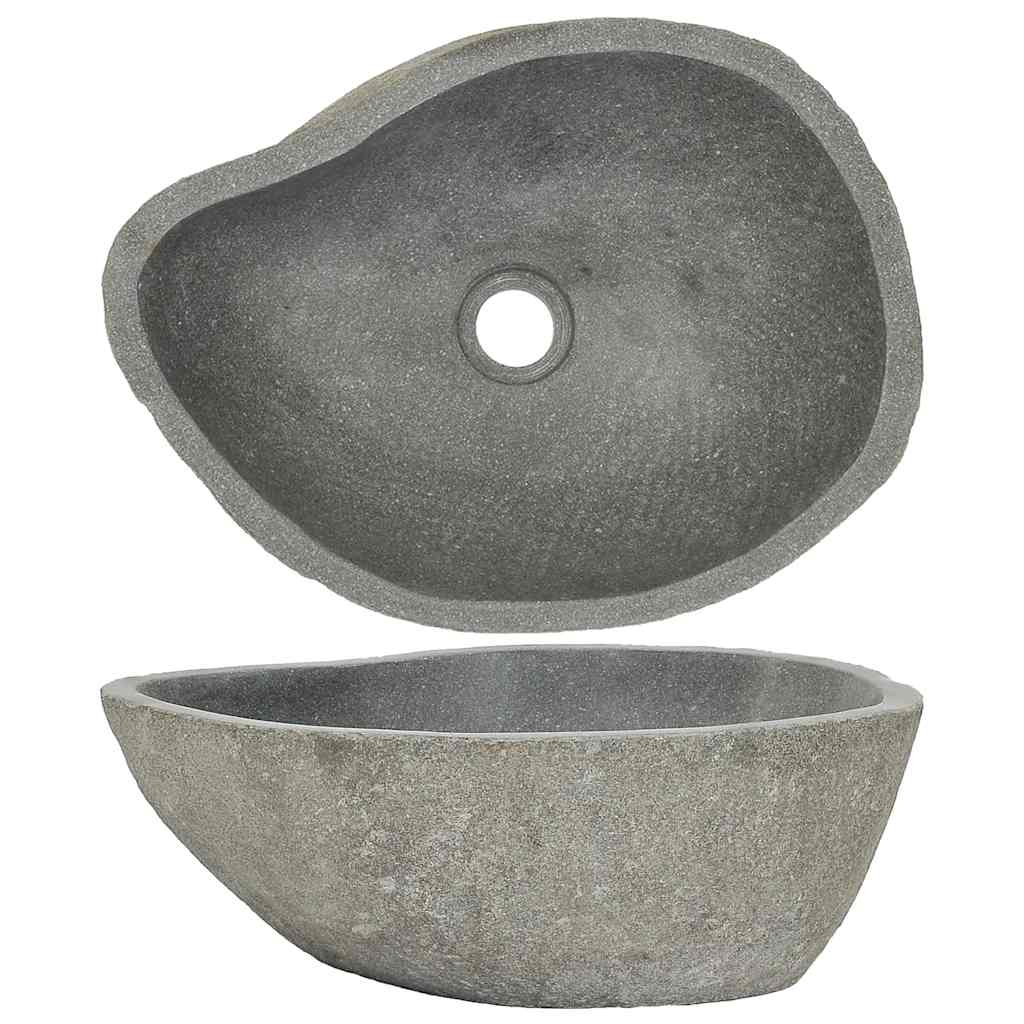 BIDAXL WASHBASIN Oval (37-46) X (29-36) cm River Stone