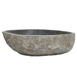 Vidaxl Washbasin Oval (45-53) X (34-41) CM Kamień