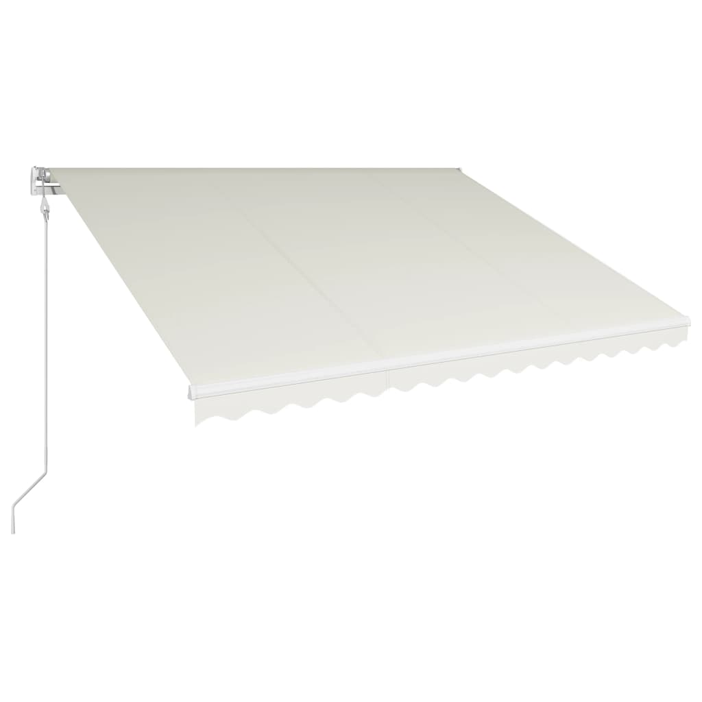 Vidaxl Luifel udvider automatisk 400x300 cm creme