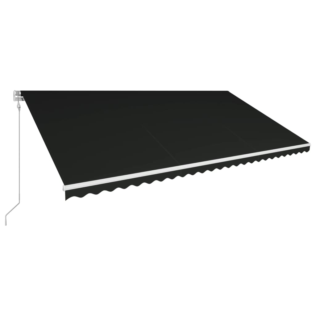 Vidaxl Luifel étend automatiquement l'anthracite 600x300 cm