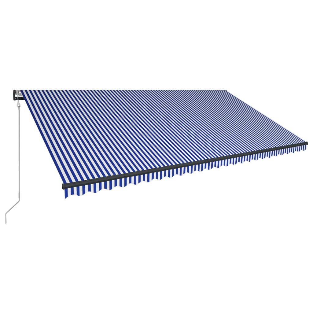 Vifaxl laifel avec capteur de vent et LED 600x300 cm bleu et blanc