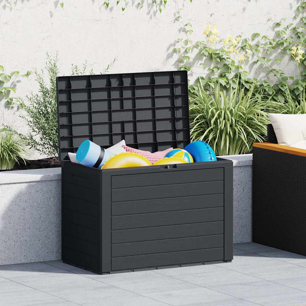 Vidaxl tuinbox 78x44x55 cm antraciet