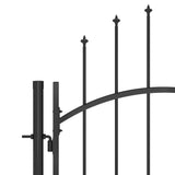 Vidaxl Port 1x2.5 m Stol schwaarz