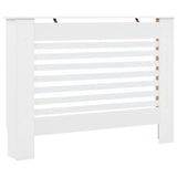 VidaXL Radiatoroments 2 ST 112x19x81.5 cm MDF White