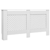 Vidaxl Chłodnicy 2 ST 152x19x81,5 cm MDF White