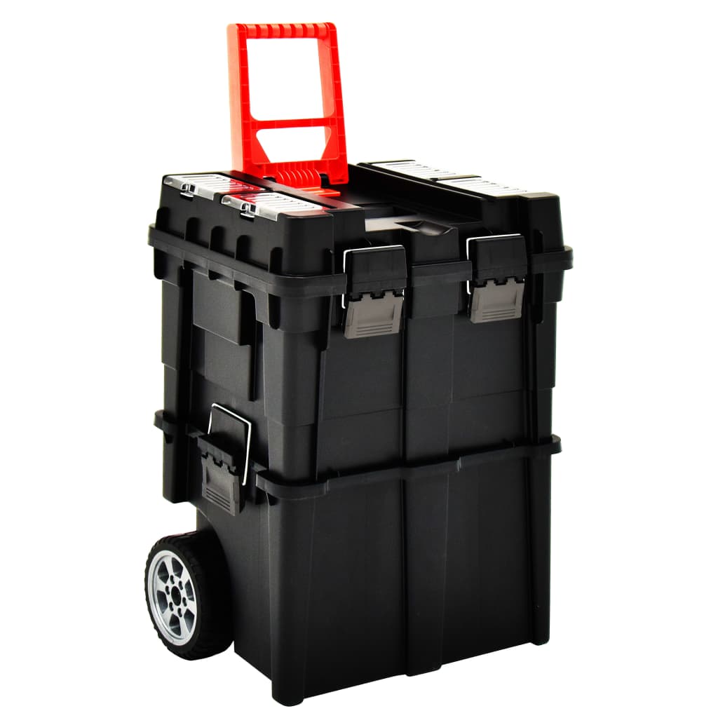 Vidaxl Tool Trolley con mango 46x36x41 cm