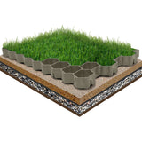 Vidaxl Grass Sied. 16 St 60x40x3 cm plastikowy zielony