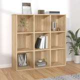 Vidaxl boekenkast 98x29x97,5 cm bewerkt hout sonoma eikenkleurig