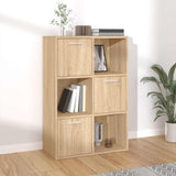 Vidaxl opbergkast 60x29,5x90 cm bewerkt hout sonoma eikenkleurig