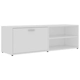 Vidaxl tv-meubel 120x34x37 cm bewerkt hout wit