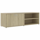 Vidaxl tv-meubel 120x34x37 cm bewerkt hout sonoma eikenkleurig