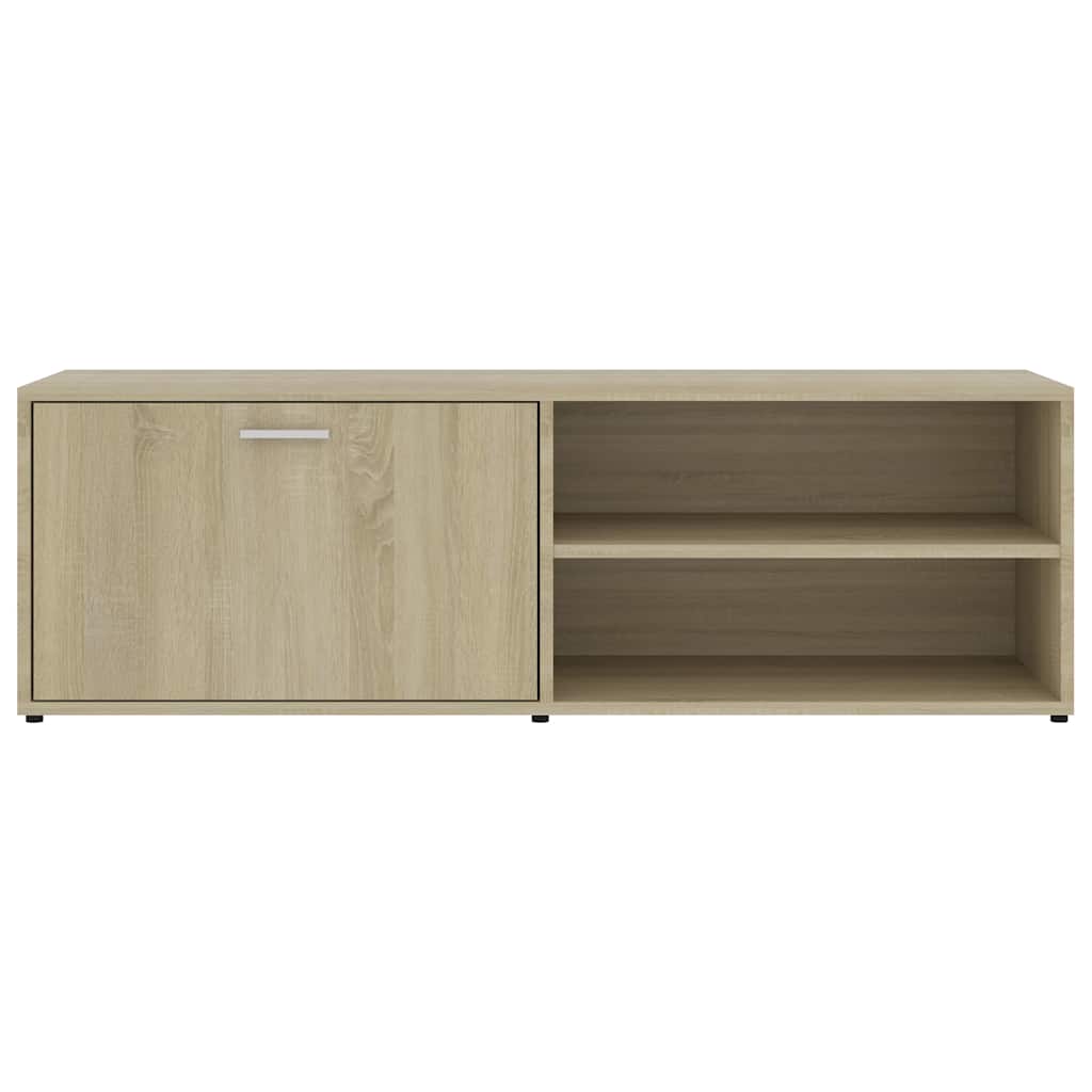 Vidaxl tv-meubel 120x34x37 cm bewerkt hout sonoma eikenkleurig